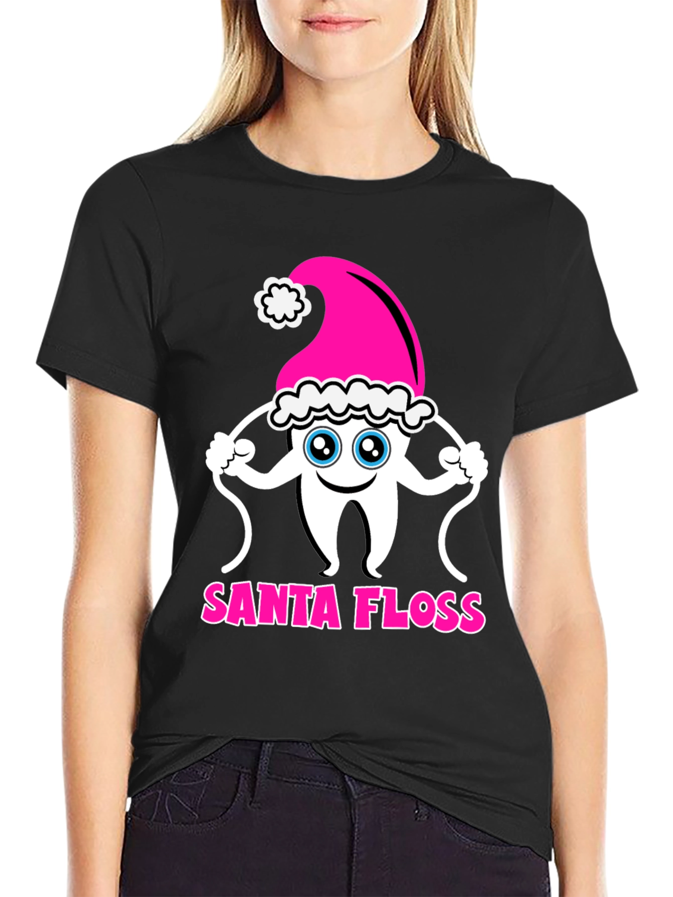 Santa Floss Holiday T-Shirt