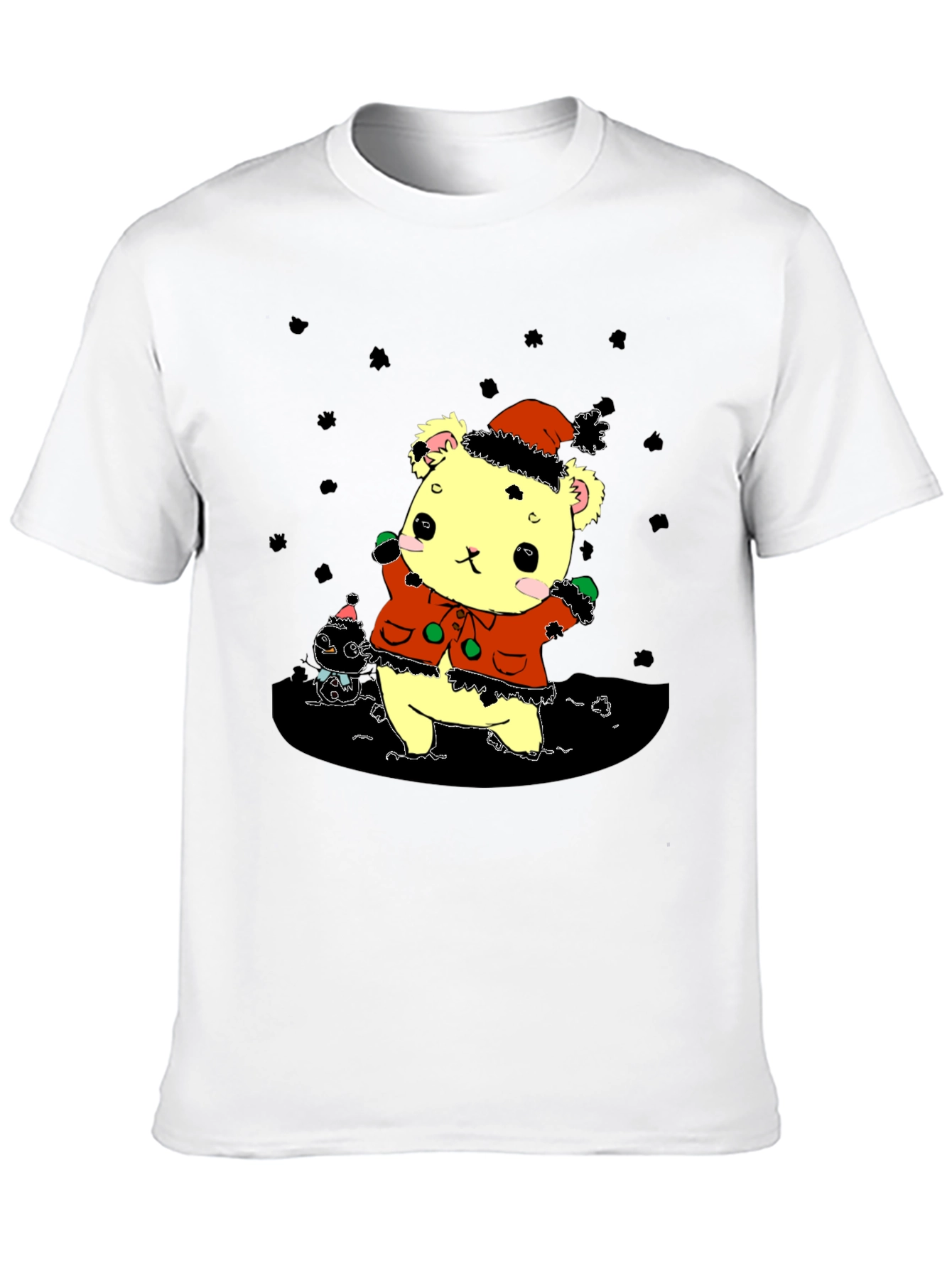 Festive Bear T-Shirt - Holiday Cheer