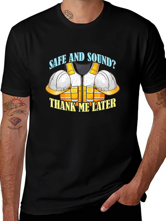 Safe and Sound Construction T-Shirt