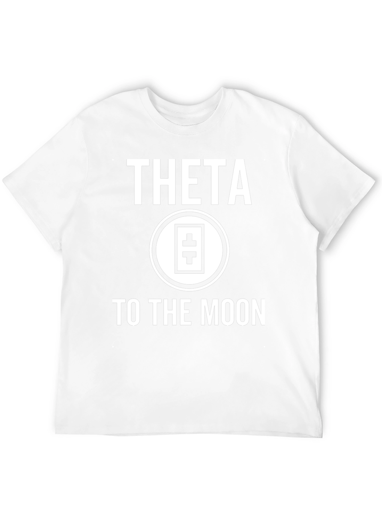 Theta To The Moon Black T-Shirt