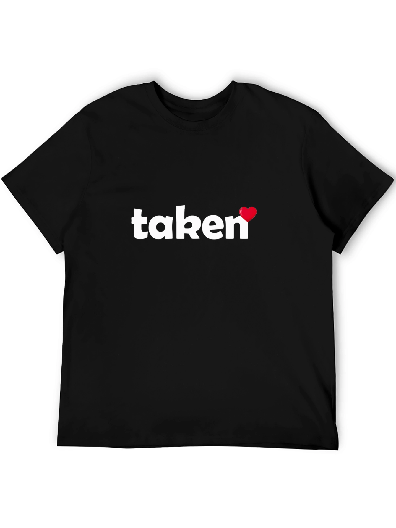 Taken Heart Graphic Tee - Trendy Black T-Shirt