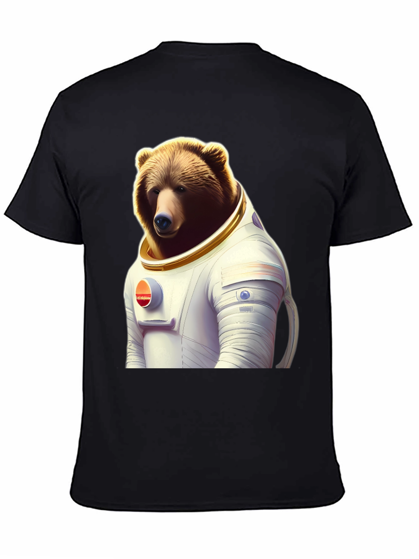 Bear Astronaut T-Shirt - Space Explorer Animal Tee