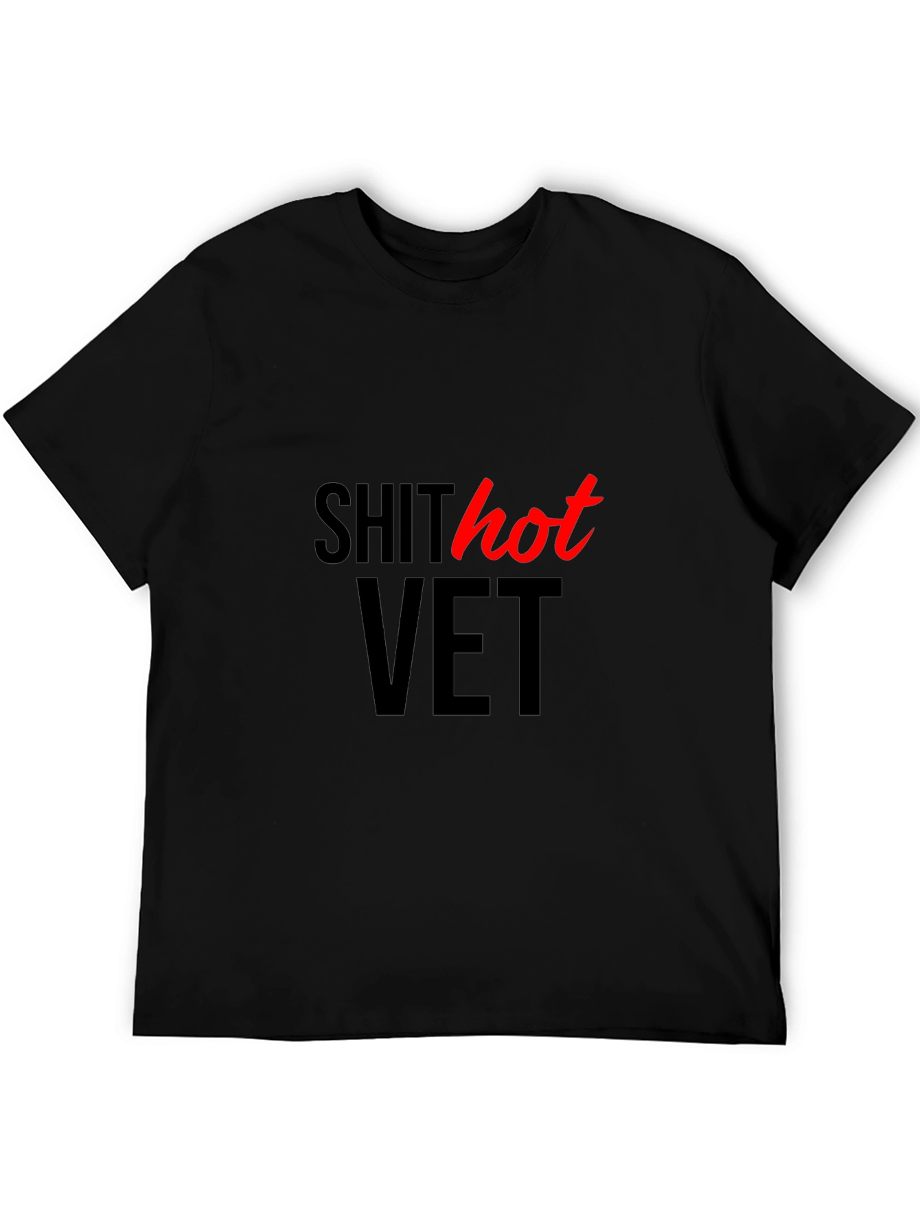 Shit Hot Vet T-Shirt - Black