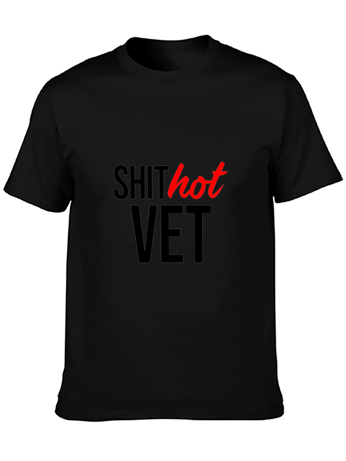 Shit Hot Vet T-Shirt - Black