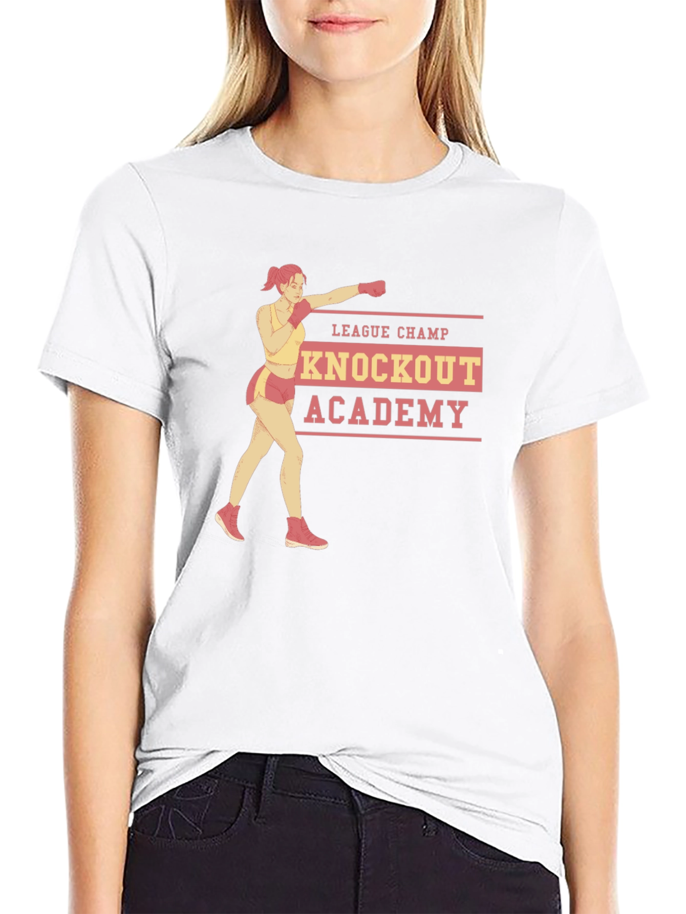 Knockout Academy Boxing Tee