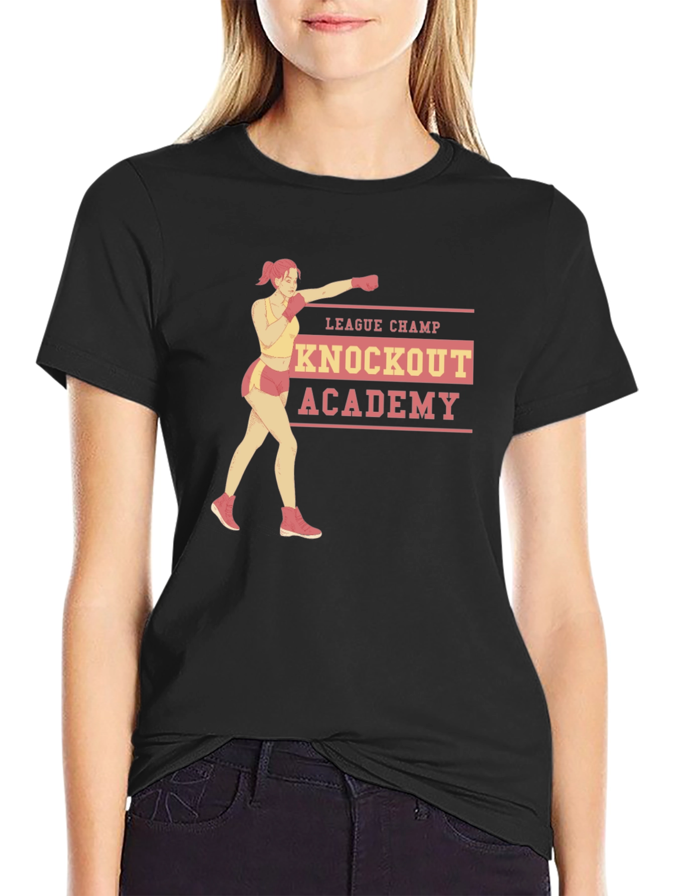 Knockout Academy Boxing Tee