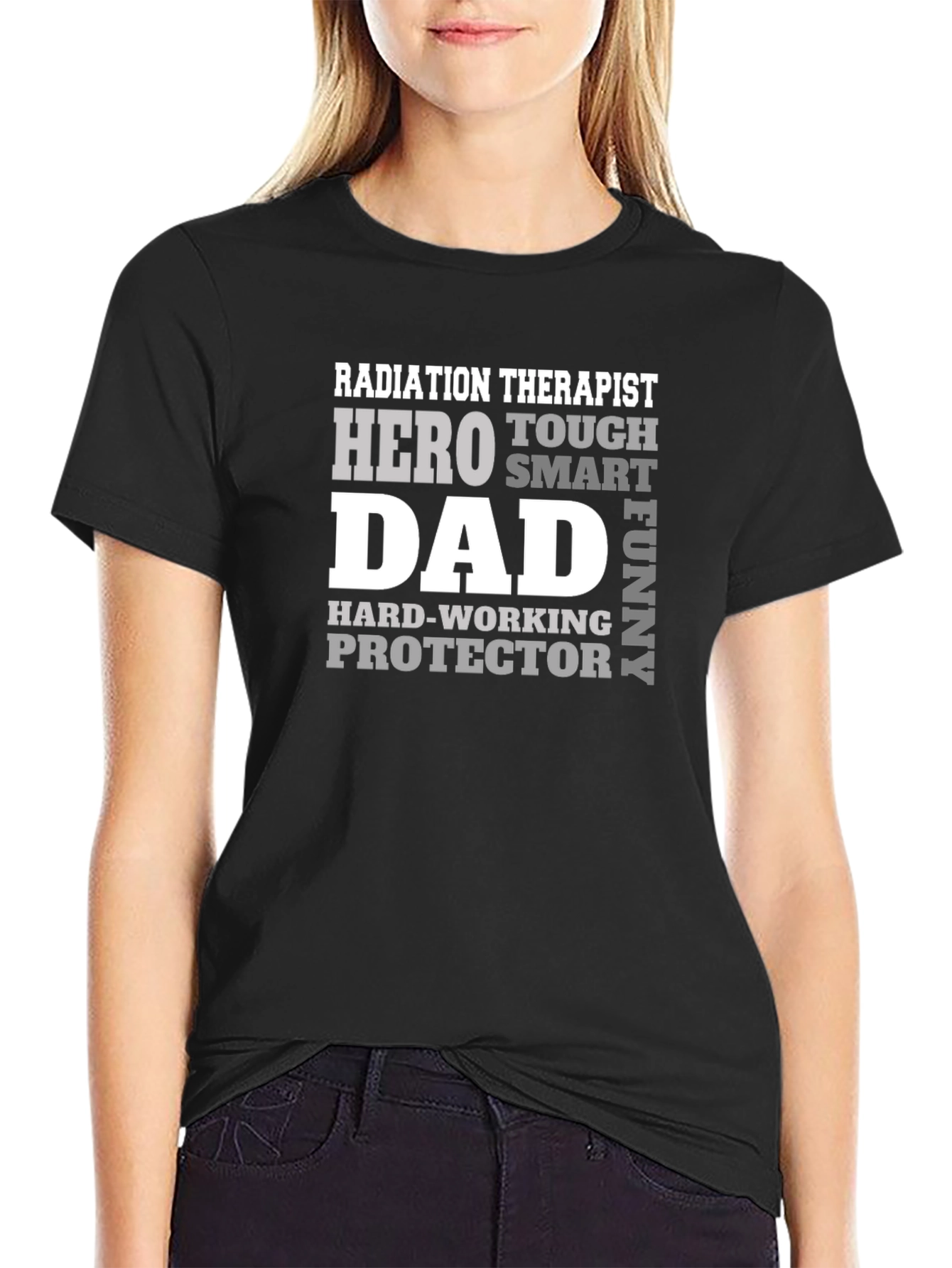 Radiation Therapist Dad Hero T-Shirt