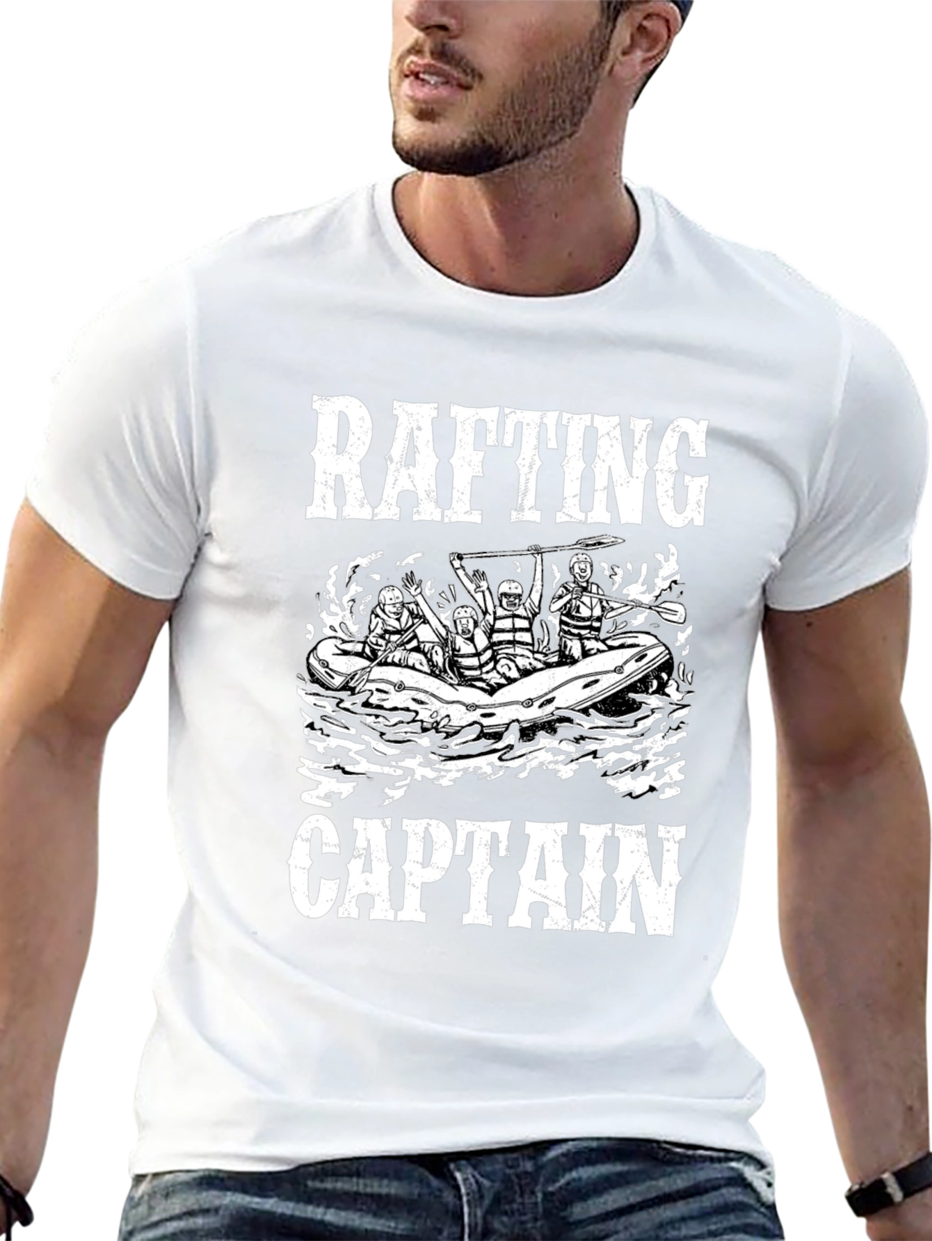 Rafting Captain T-Shirt - Adventure Tee
