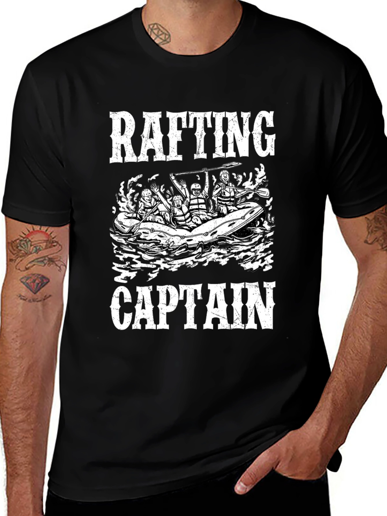 Rafting Captain T-Shirt - Adventure Tee