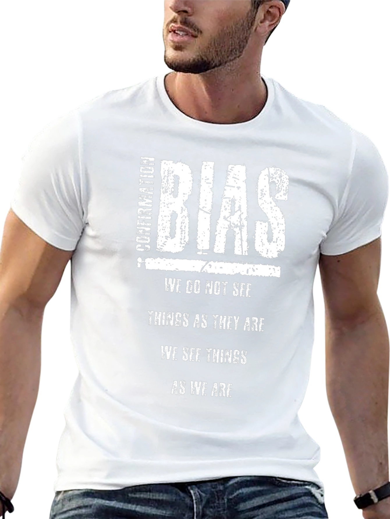 Confirmation Bias Black T-Shirt