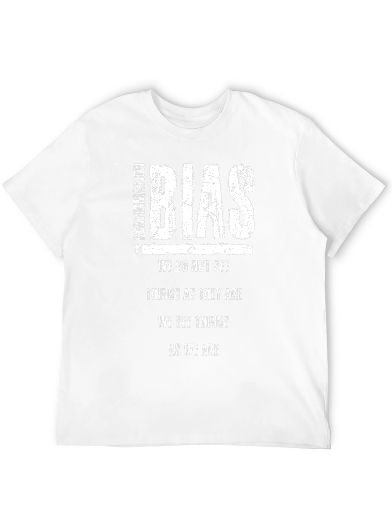 Confirmation Bias Black T-Shirt