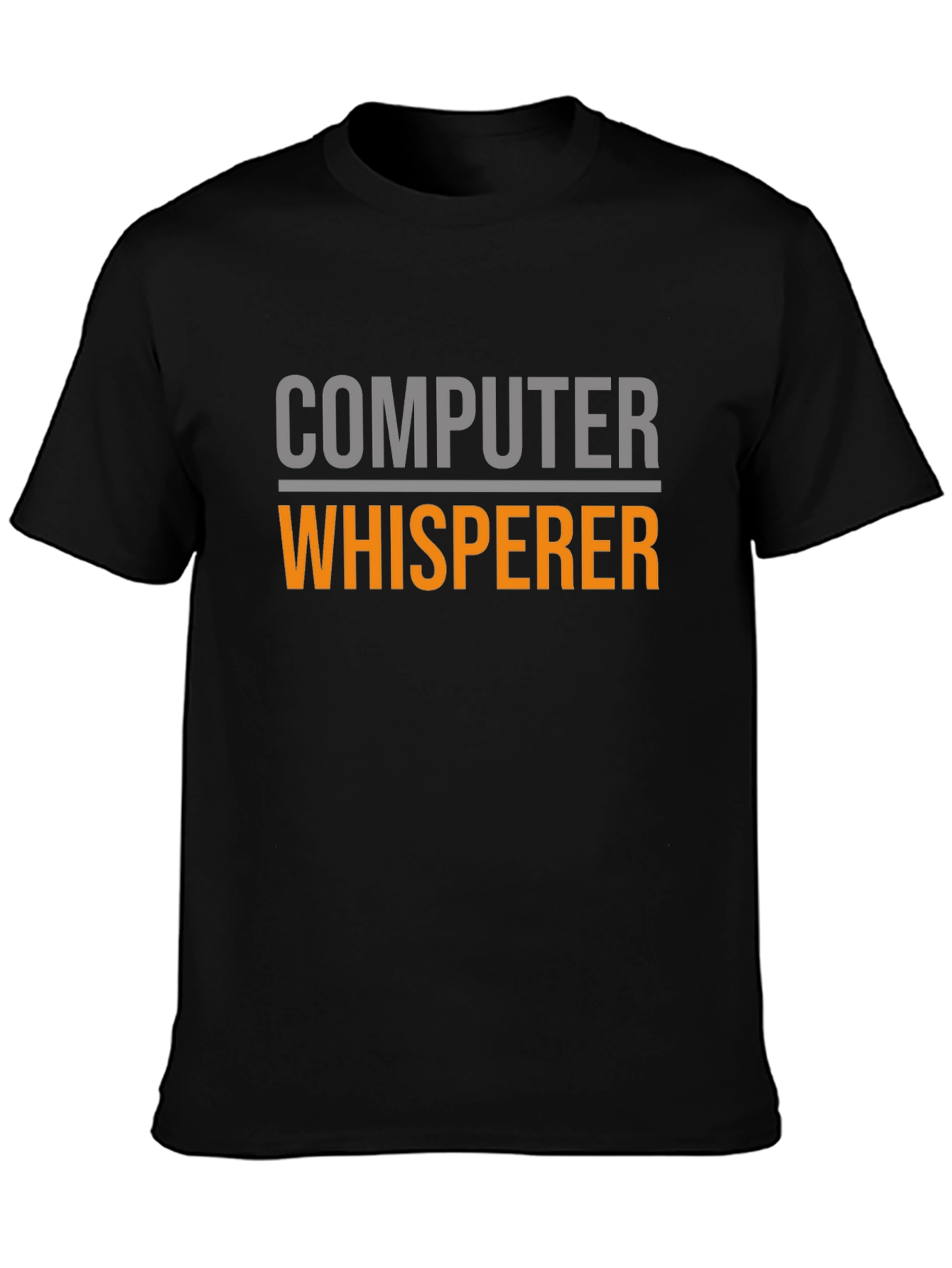 Computer Whisperer Graphic Tee - Black