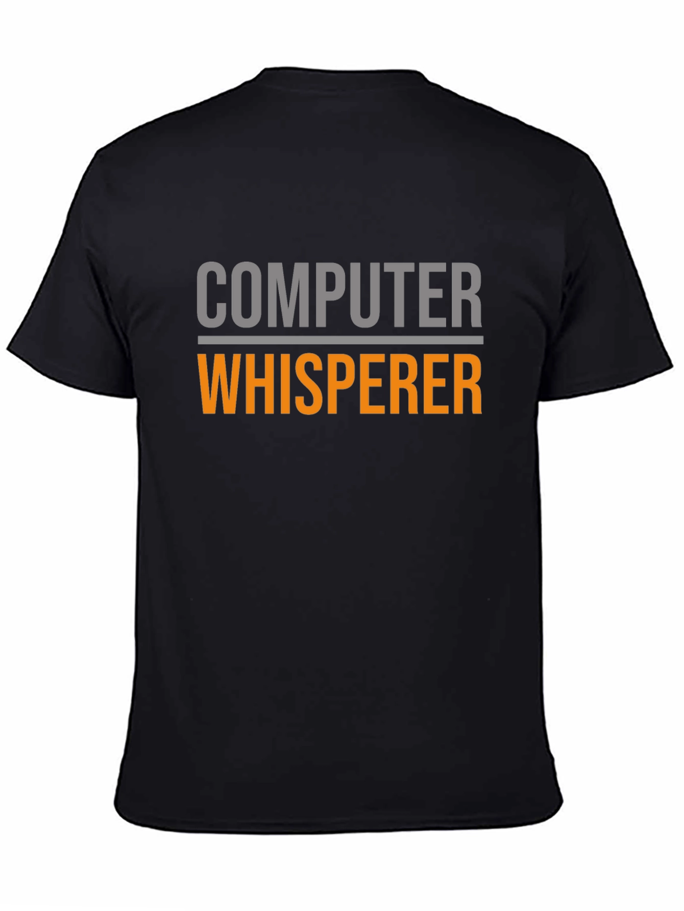 Computer Whisperer Graphic Tee - Black