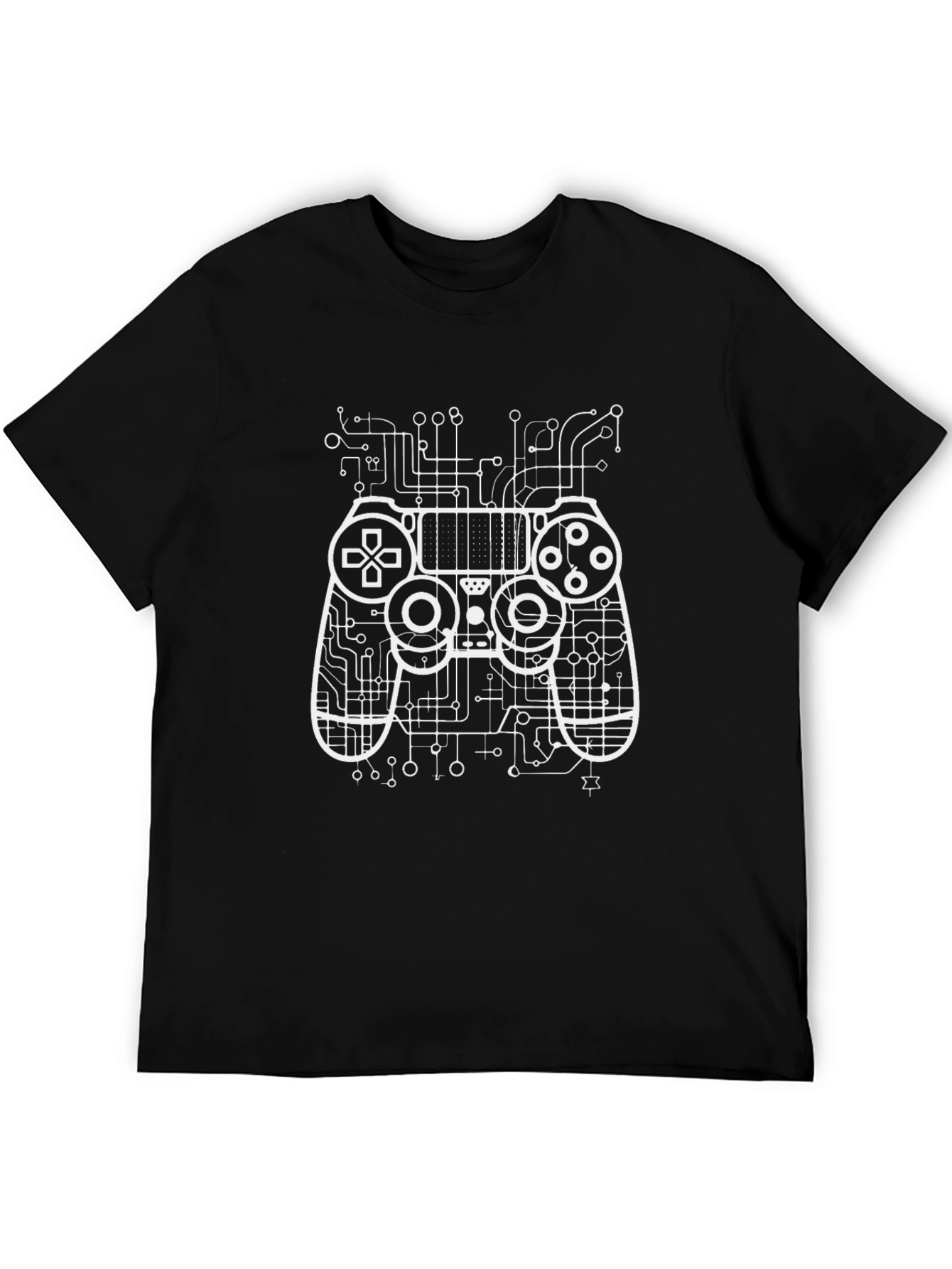 Gamer Circuit Board Graphic Tee