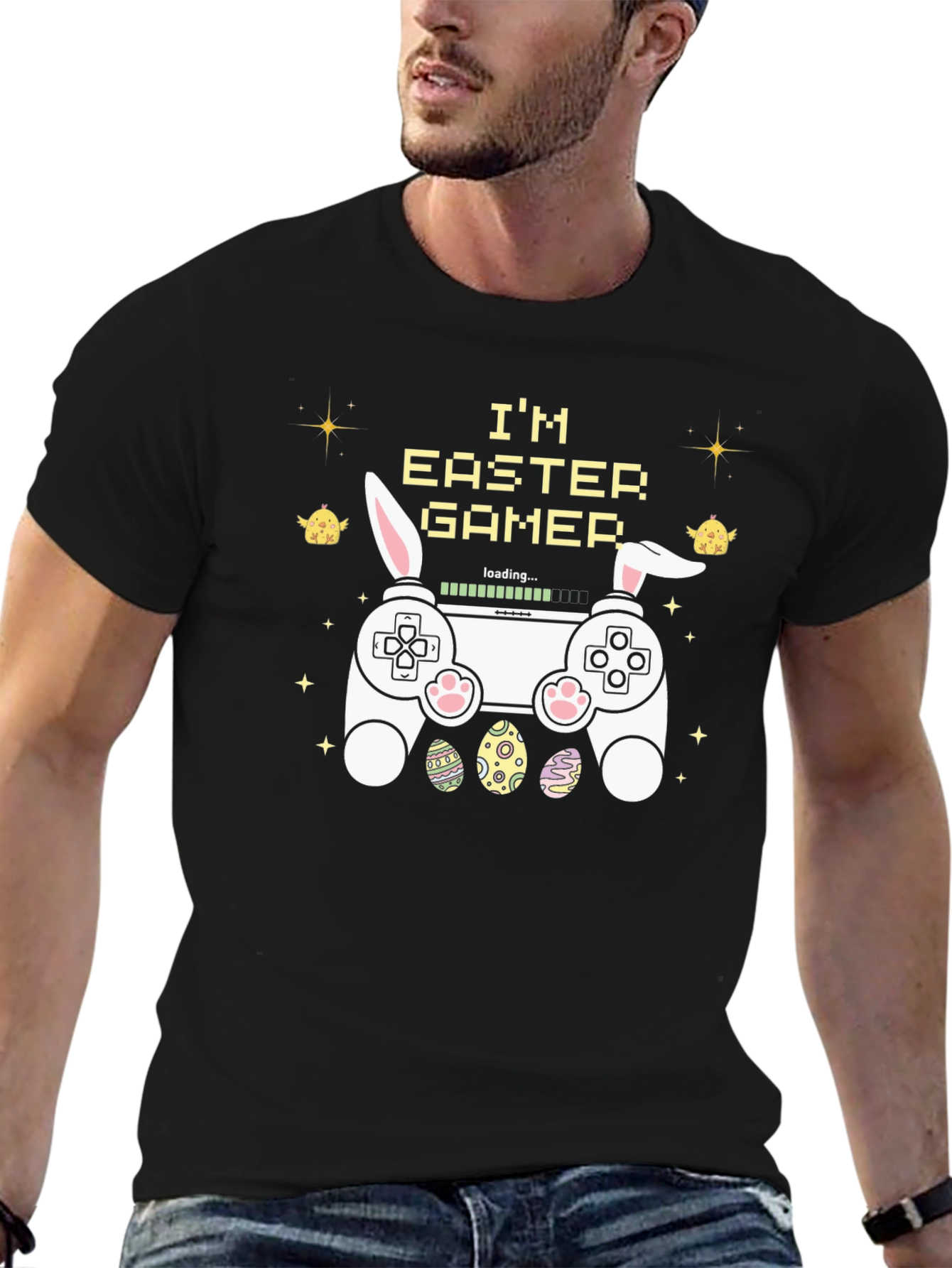 Im Easter Gamer Graphic T-Shirt