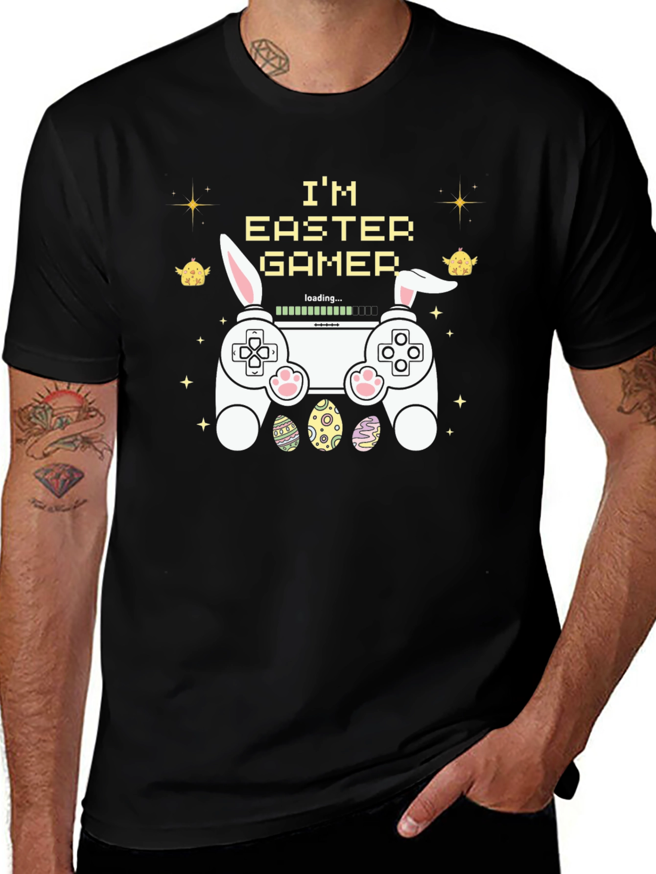 Im Easter Gamer Graphic T-Shirt
