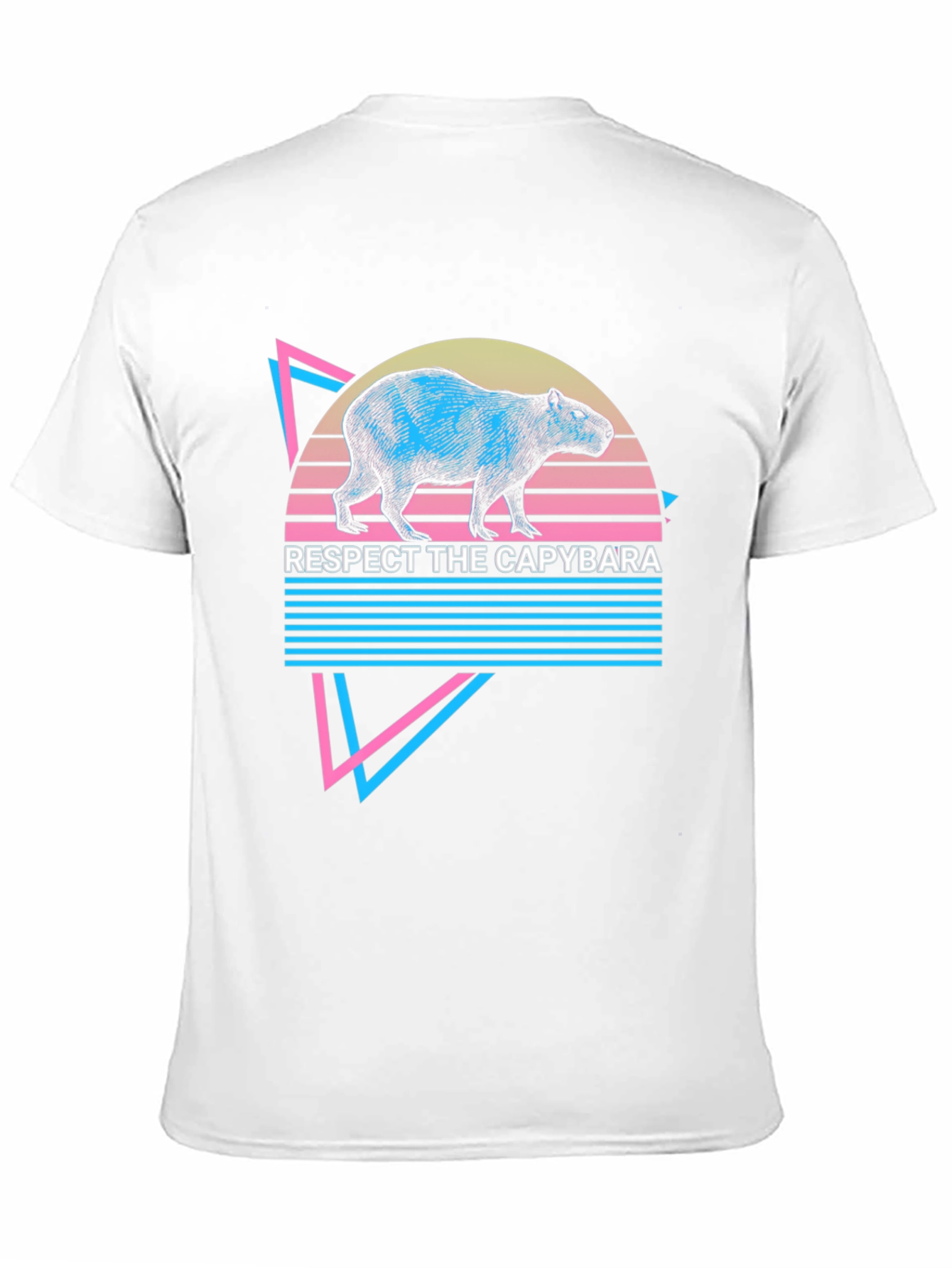 Respect The Capybara Graphic Tee
