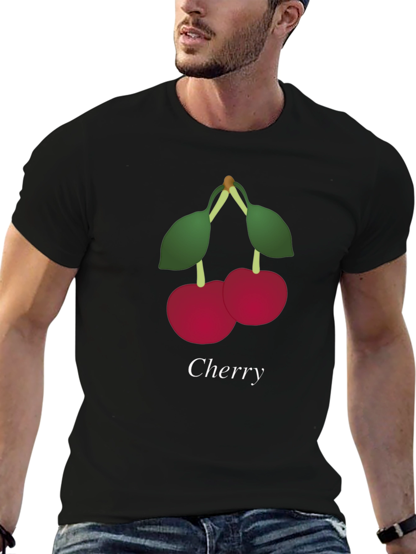 Cherry Graphic Tee - Stylish Unisex T-Shirt