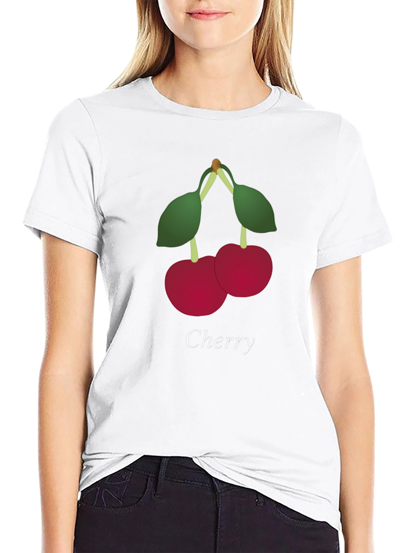 Cherry Graphic Tee - Stylish Unisex T-Shirt