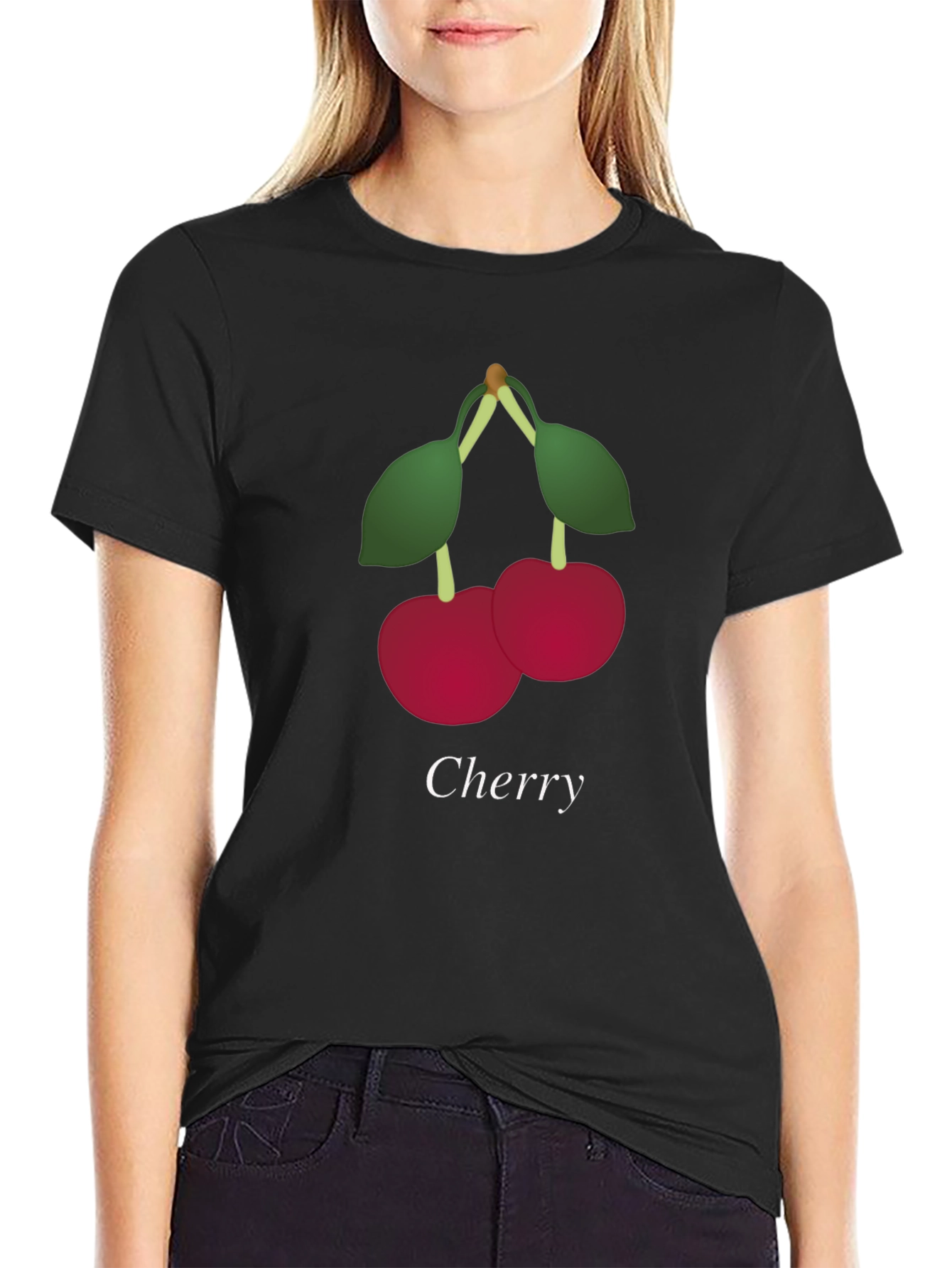 Cherry Graphic Tee - Stylish Unisex T-Shirt