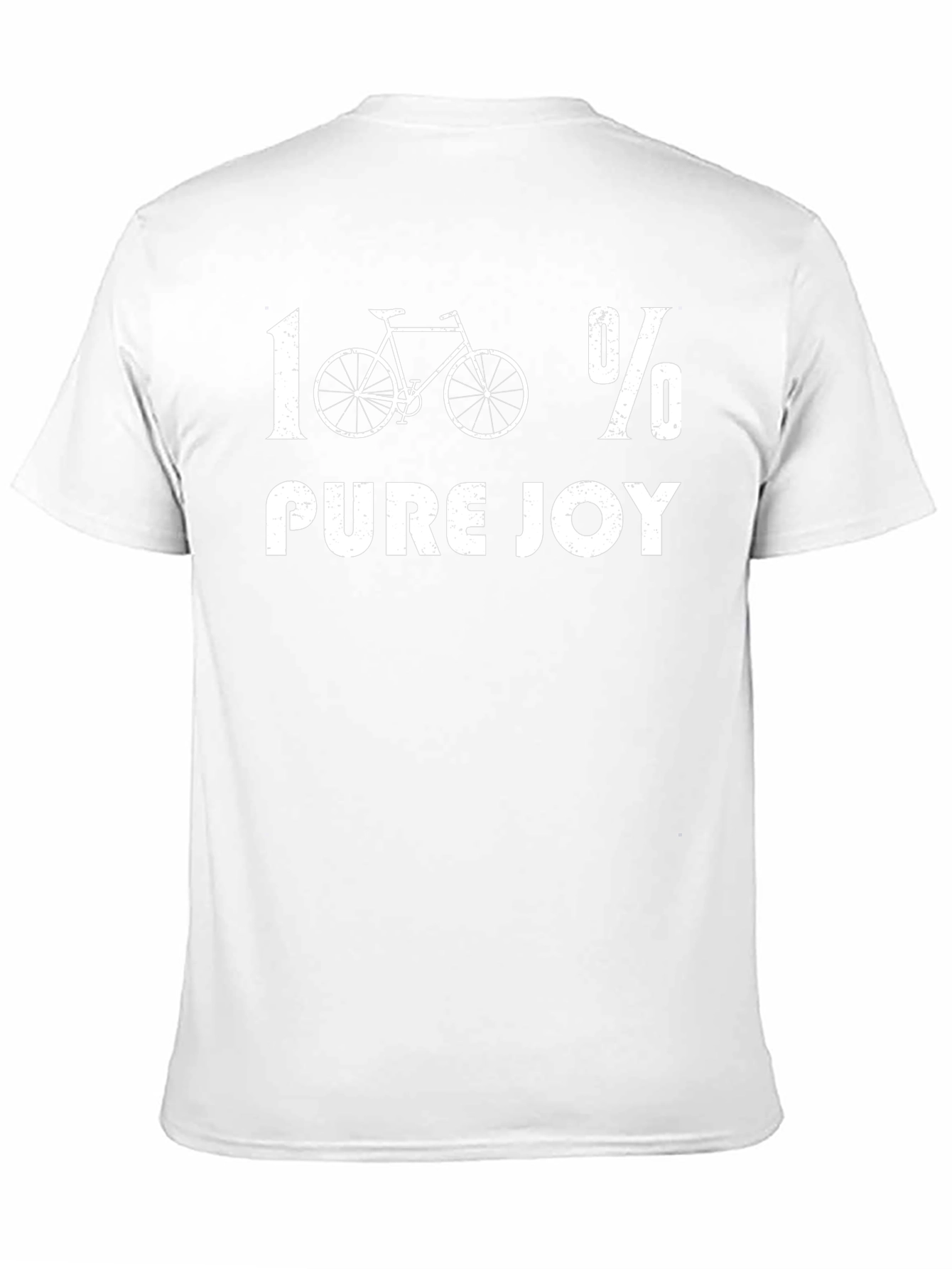 100% Pure Joy Cycling T-Shirt | Bike Lover Tee