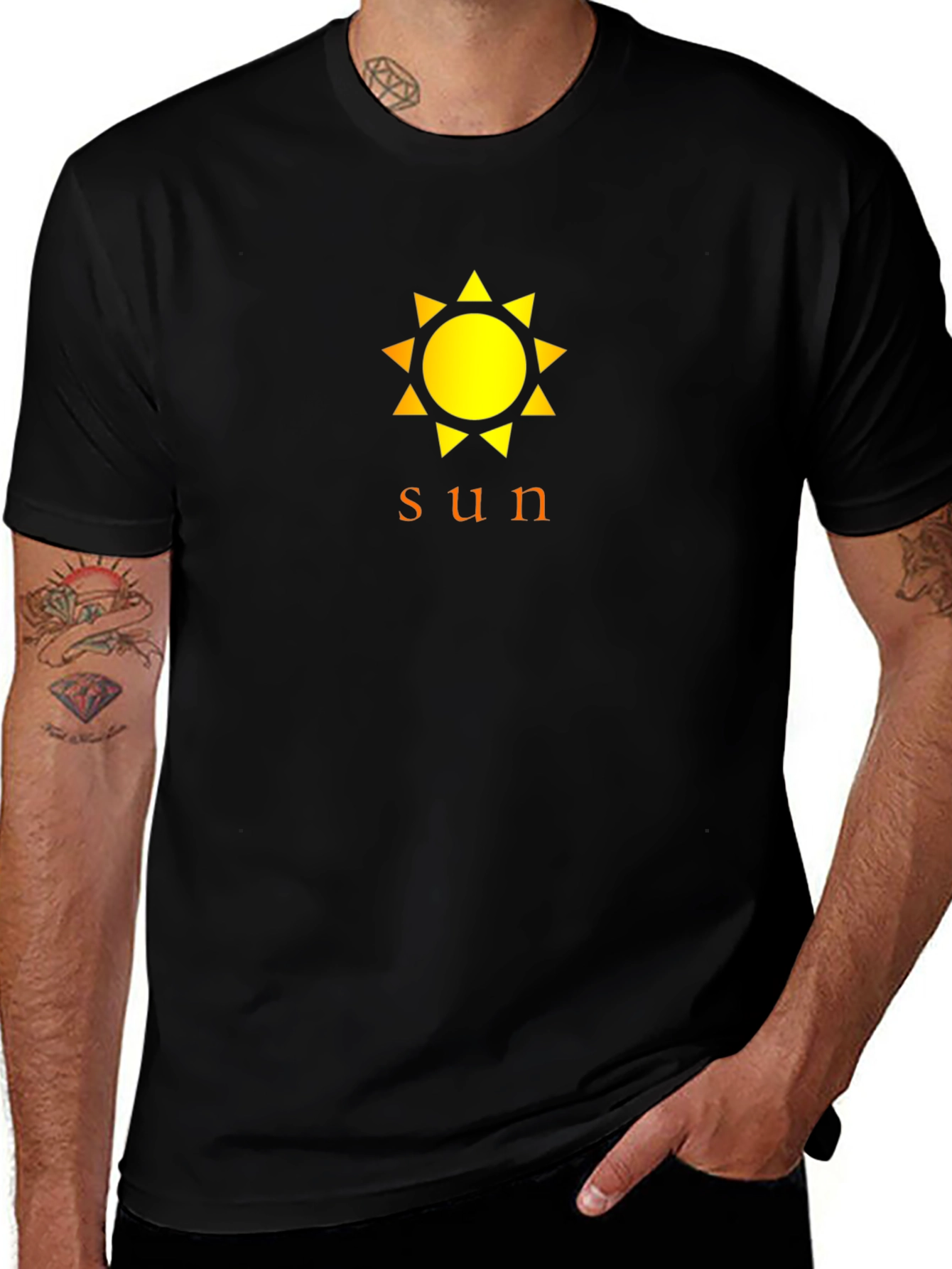 Black Sun Graphic Tee