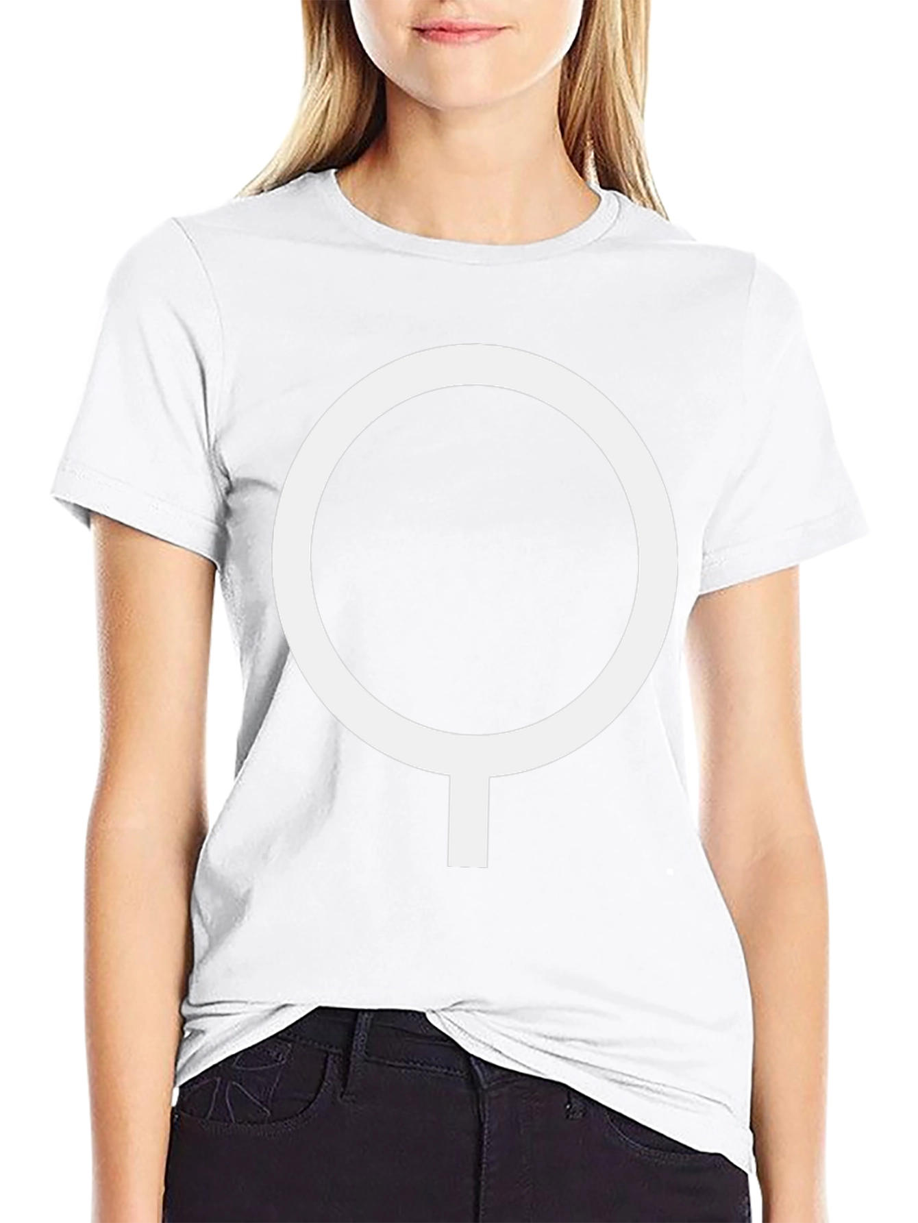 Circle Pendulum Graphic Tee - Classic Black