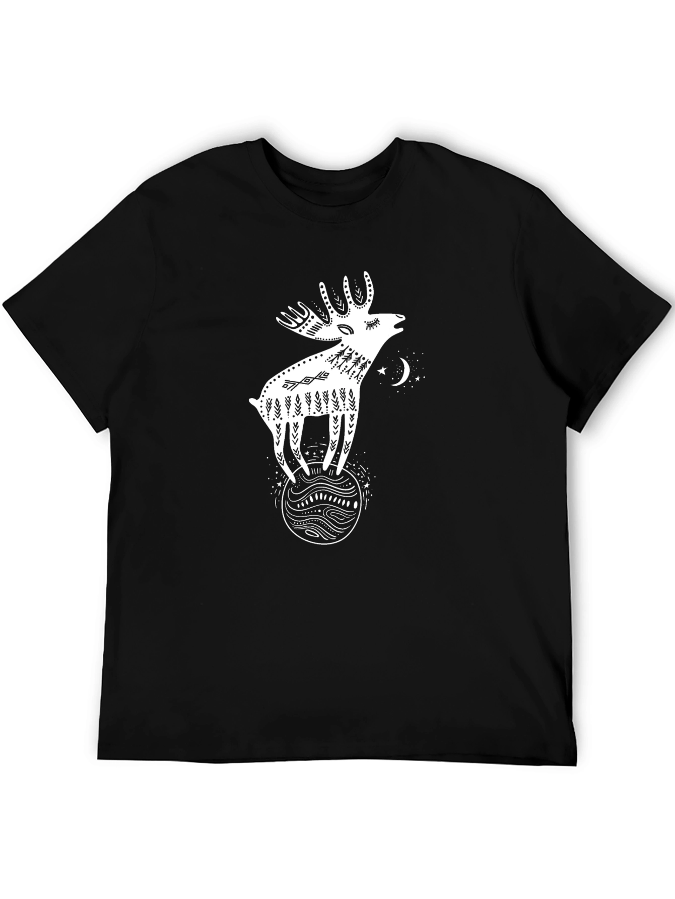 Whimsical Moose Graphic Tee