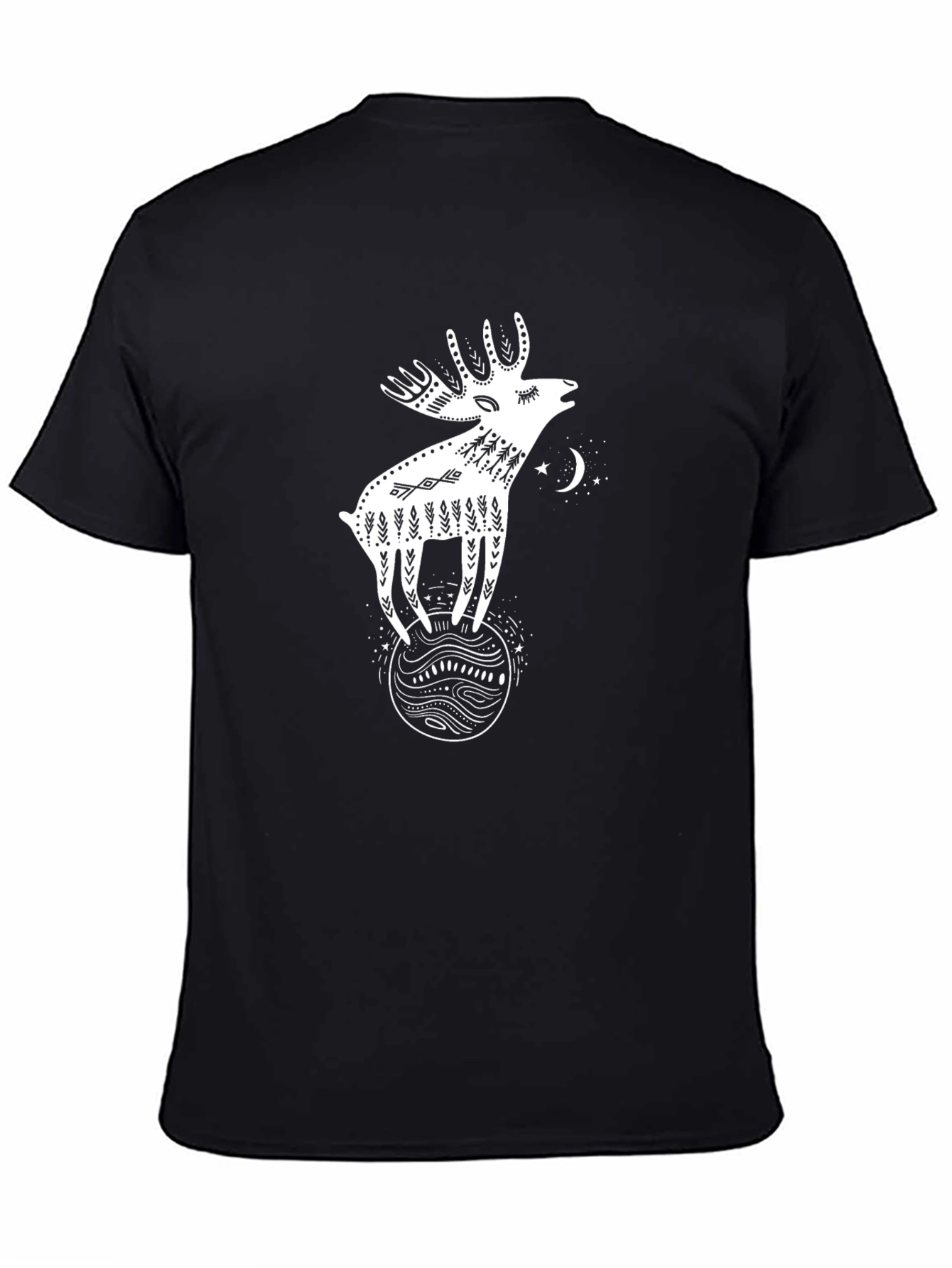 Whimsical Moose Graphic Tee