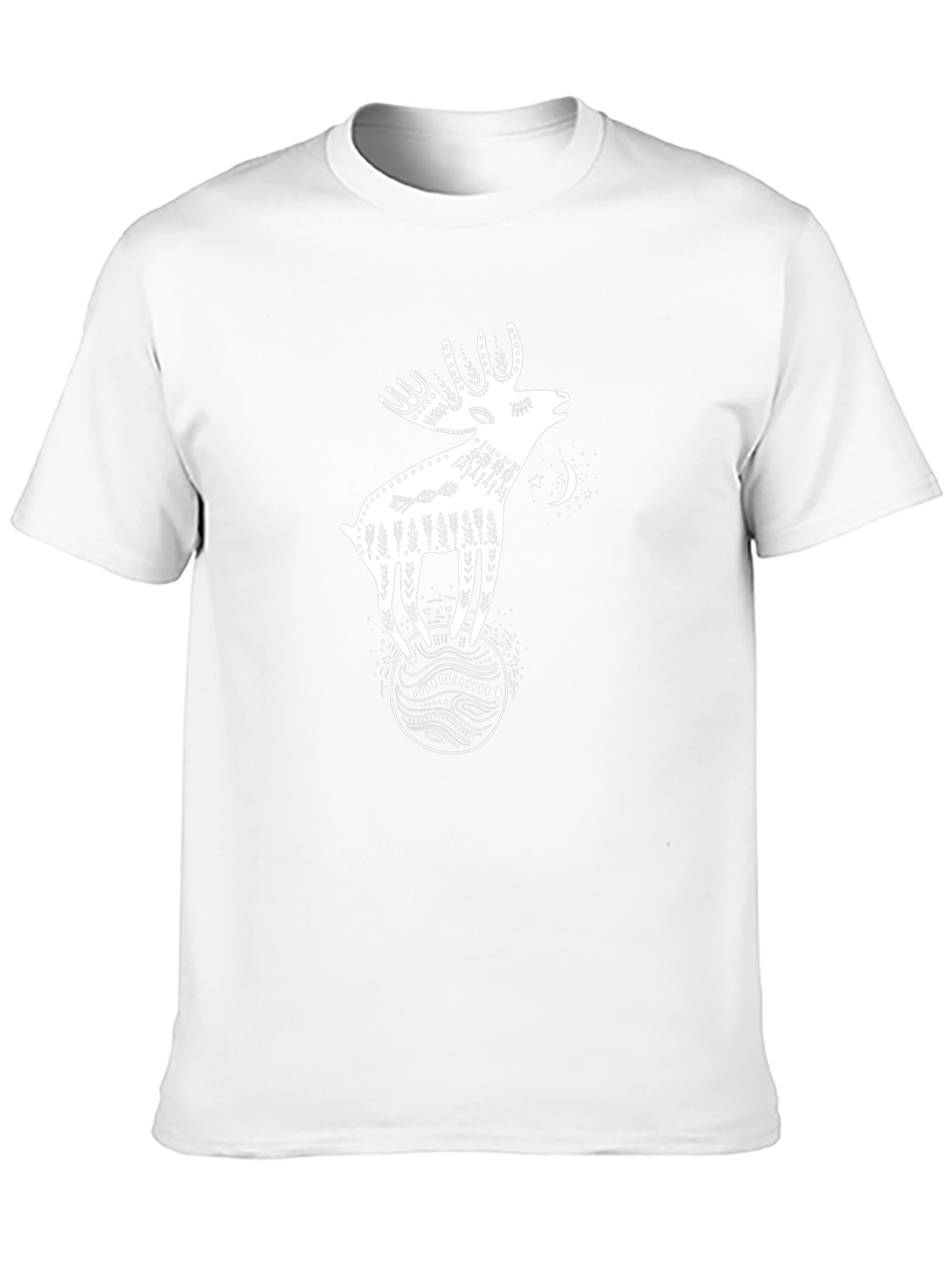 Whimsical Moose Graphic Tee
