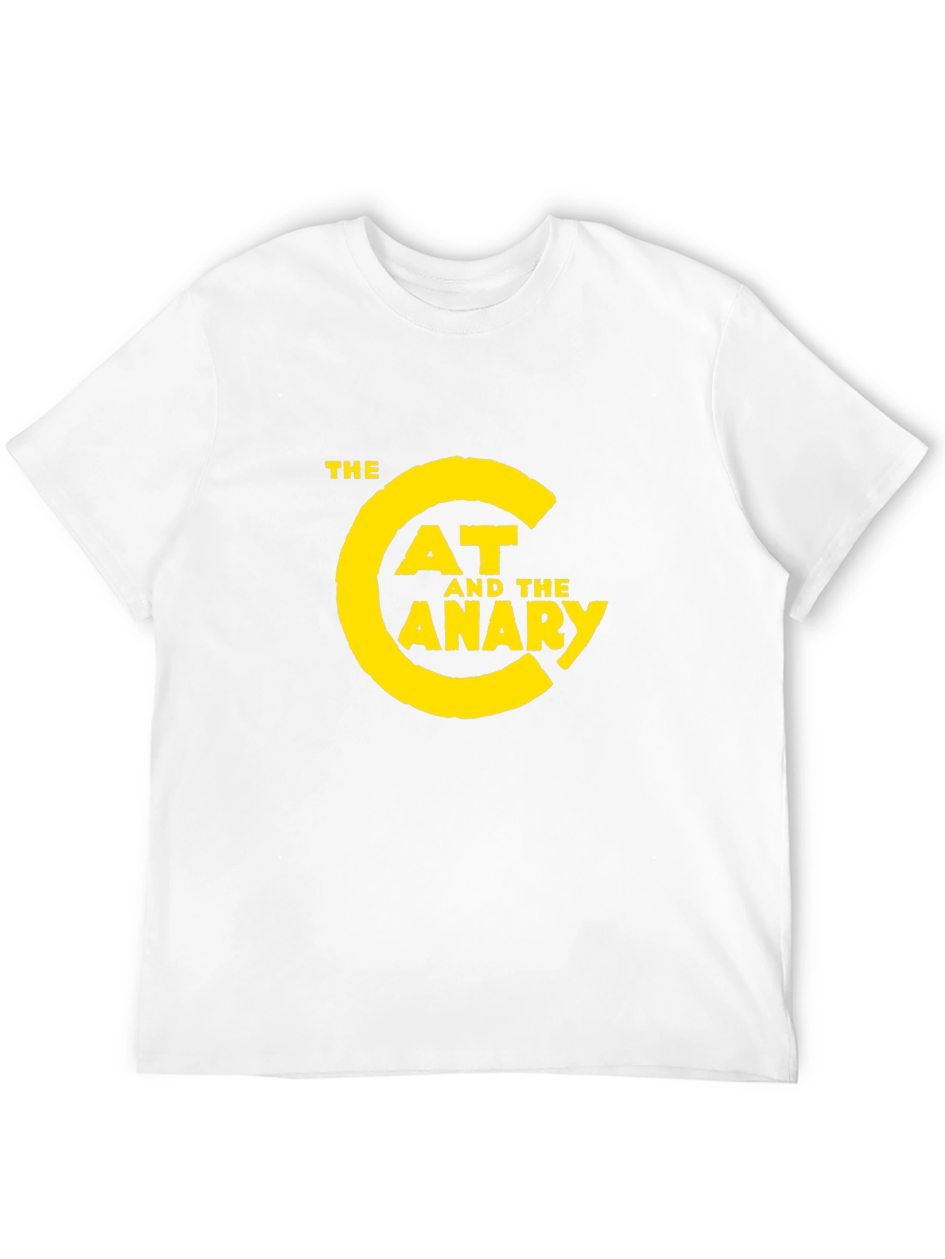 The Cat and the Canary Graphic Tee - Black