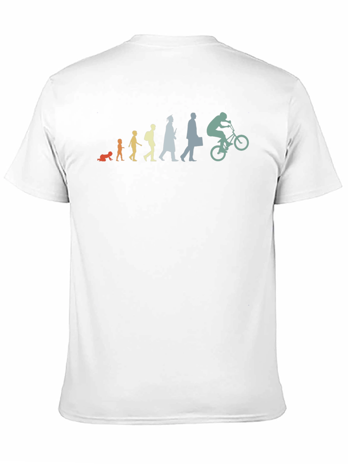 Evolution of a Biker T-Shirt - Black