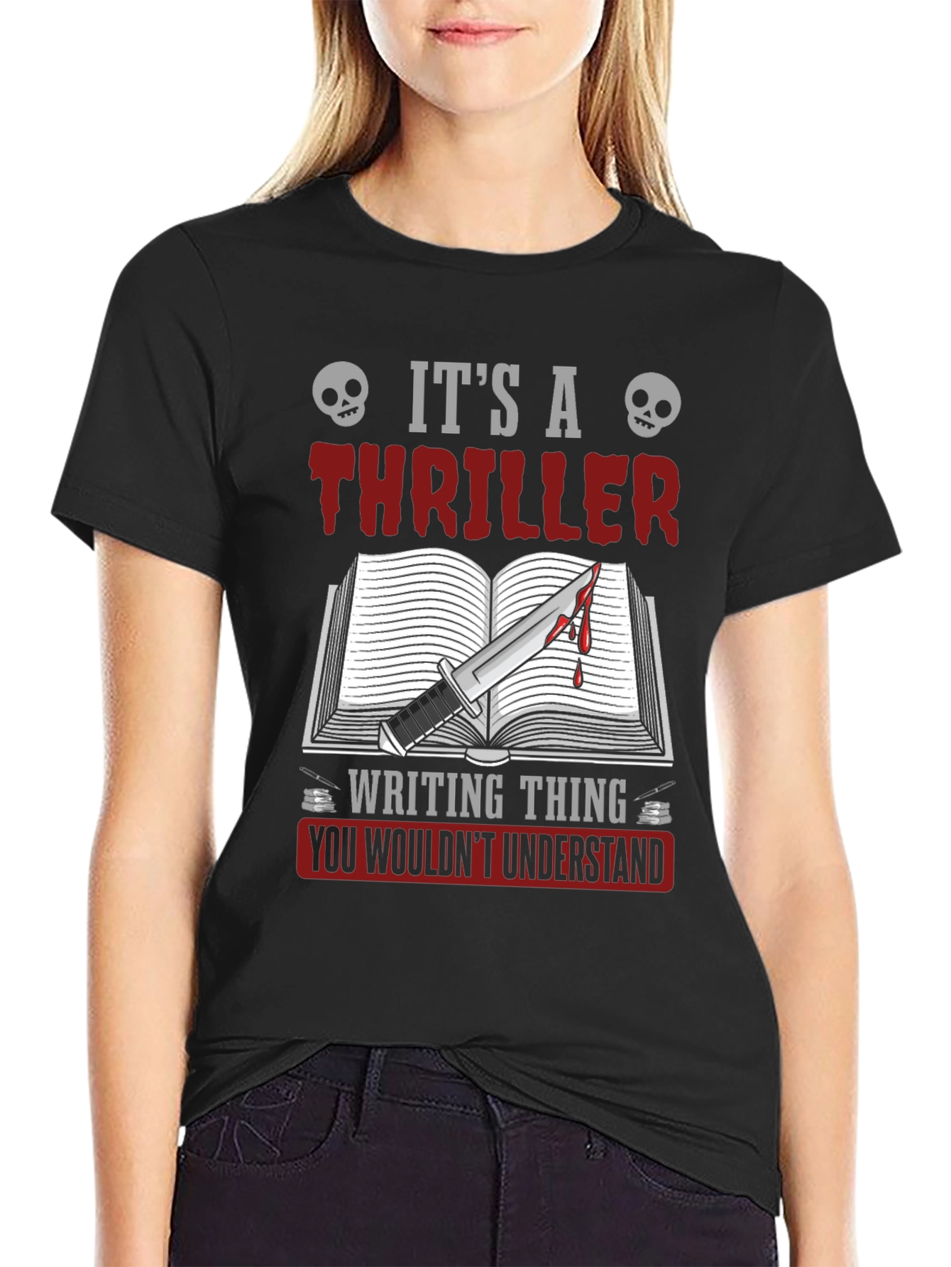 Its a Thriller Writer Graphic Tee