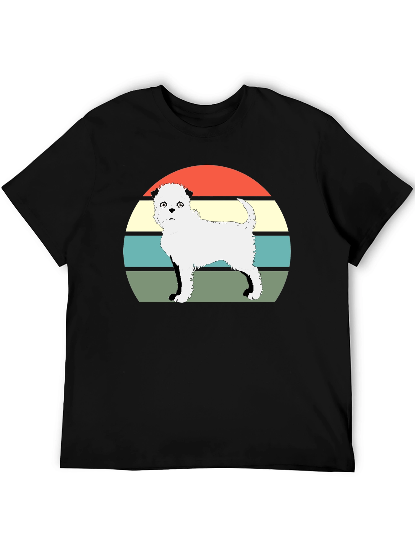 Retro Dog T-Shirt - Unique Graphic Tee