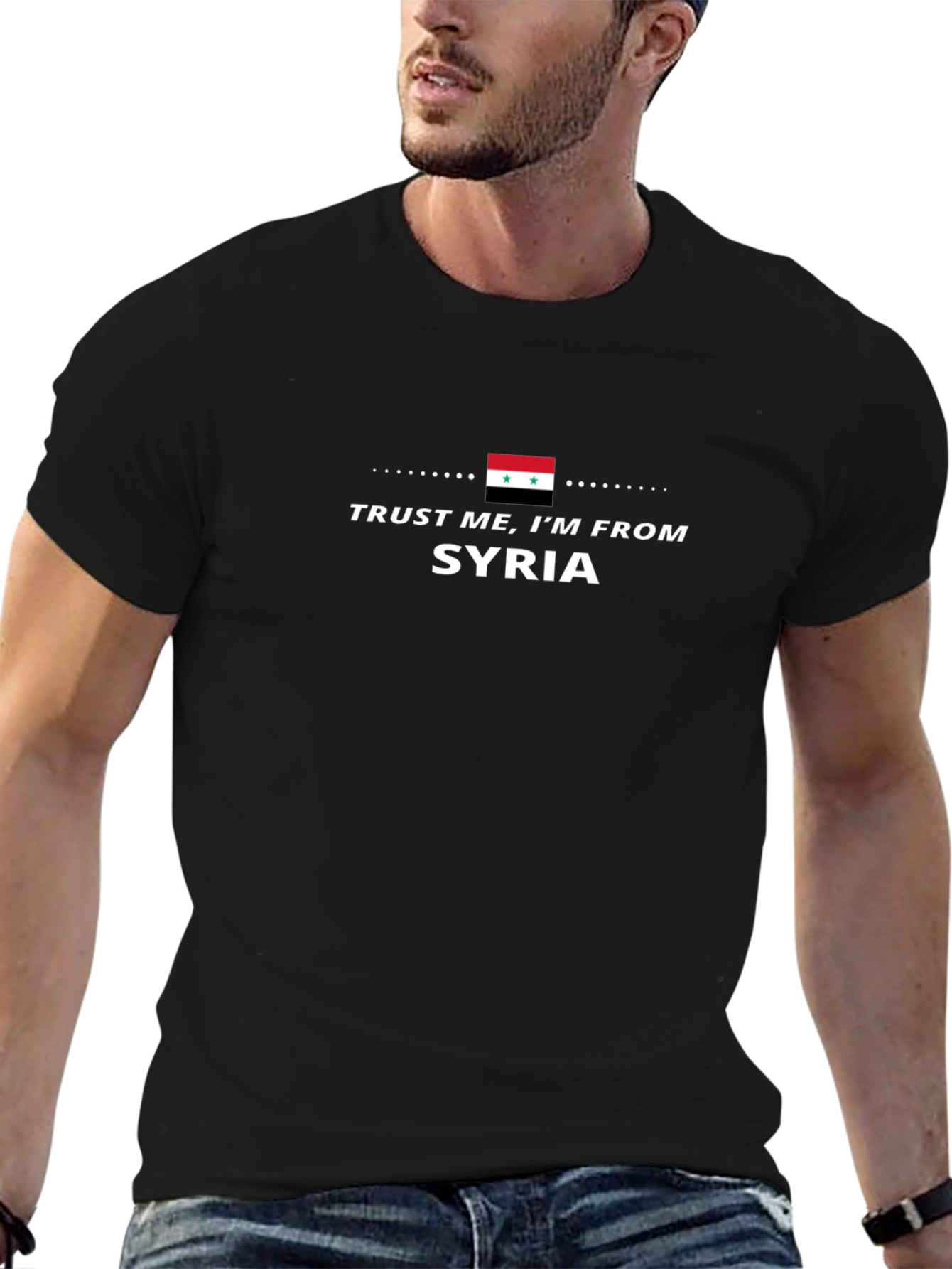 Trust Me Im From Syria Graphic T-Shirt