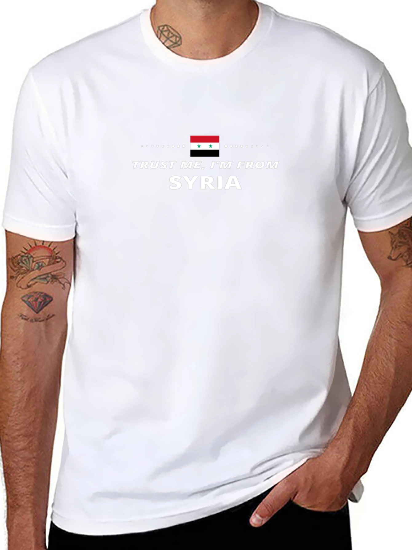Trust Me Im From Syria Graphic T-Shirt