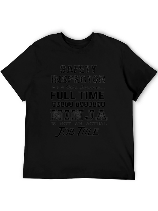 Safety Inspector Ninja T-Shirt
