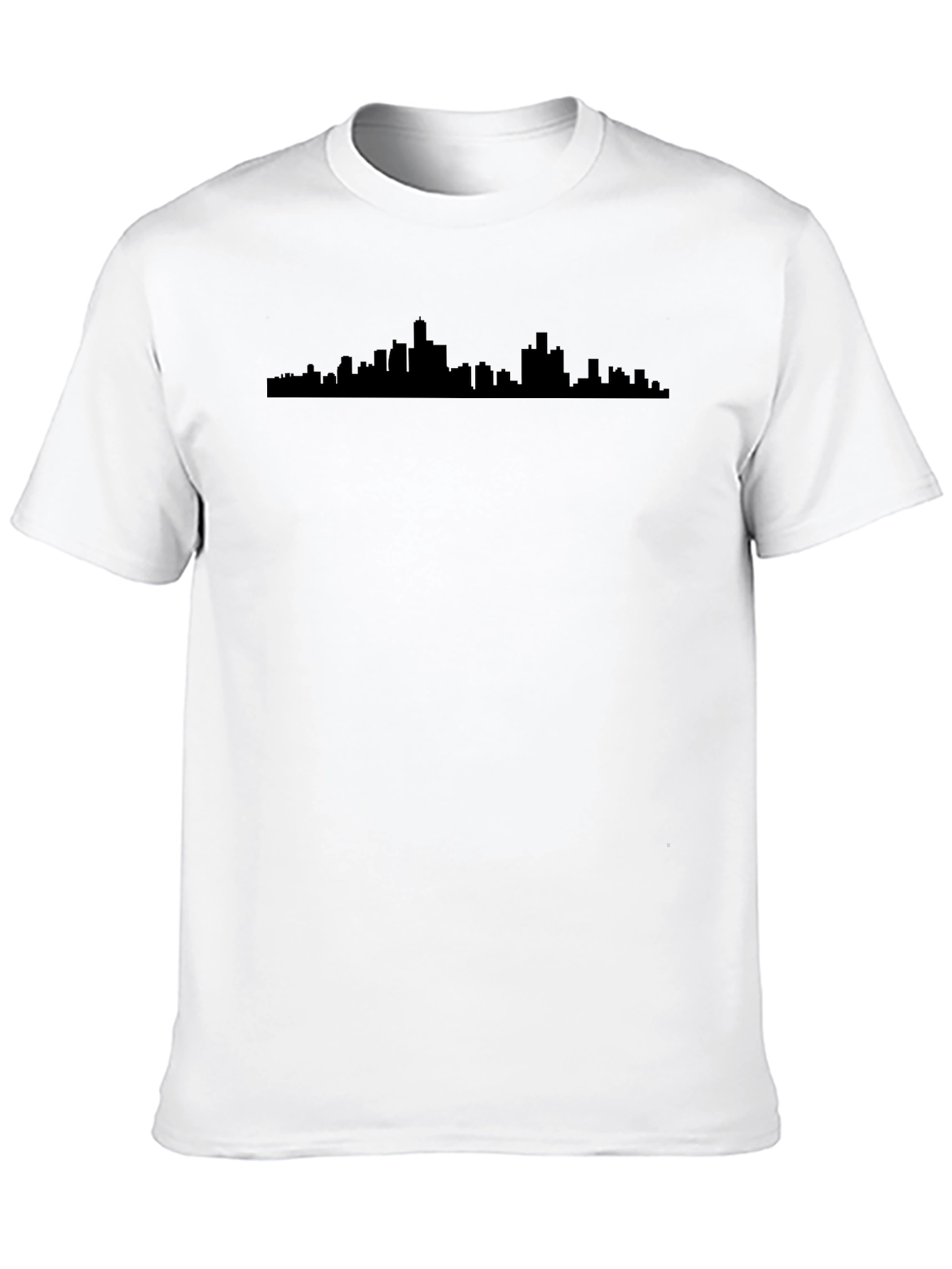 Cityscape Silhouette T-Shirt - Modern Urban Style