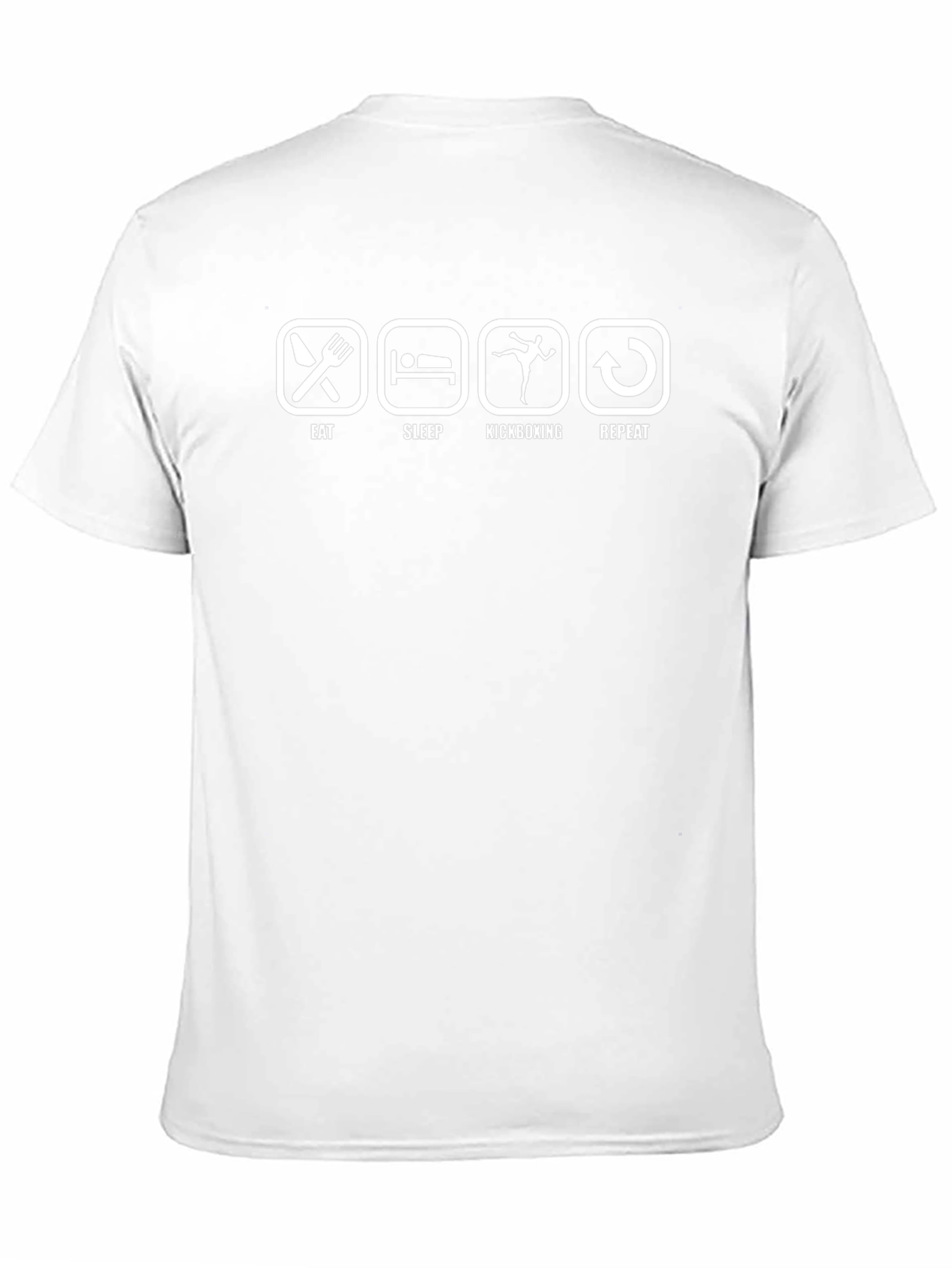 Eat Sleep Kickboxing Repeat T-Shirt