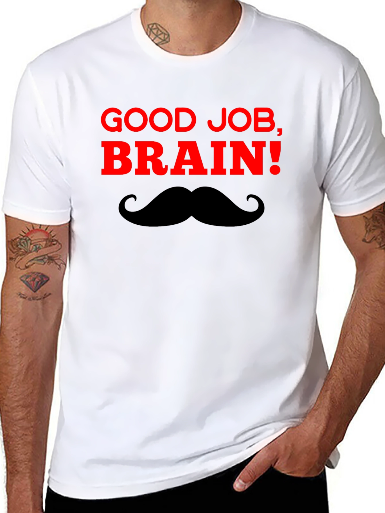 Good Job Brain! T-Shirt - Funny & Clever Design
