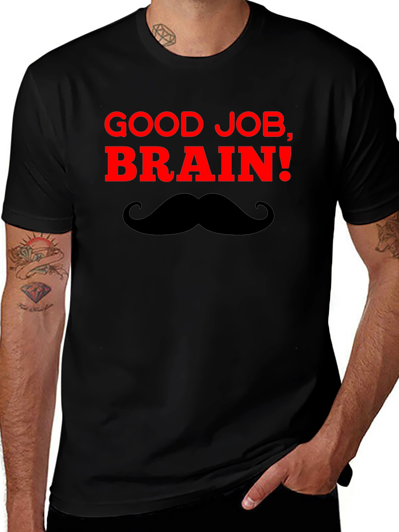 Good Job Brain! T-Shirt - Funny & Clever Design