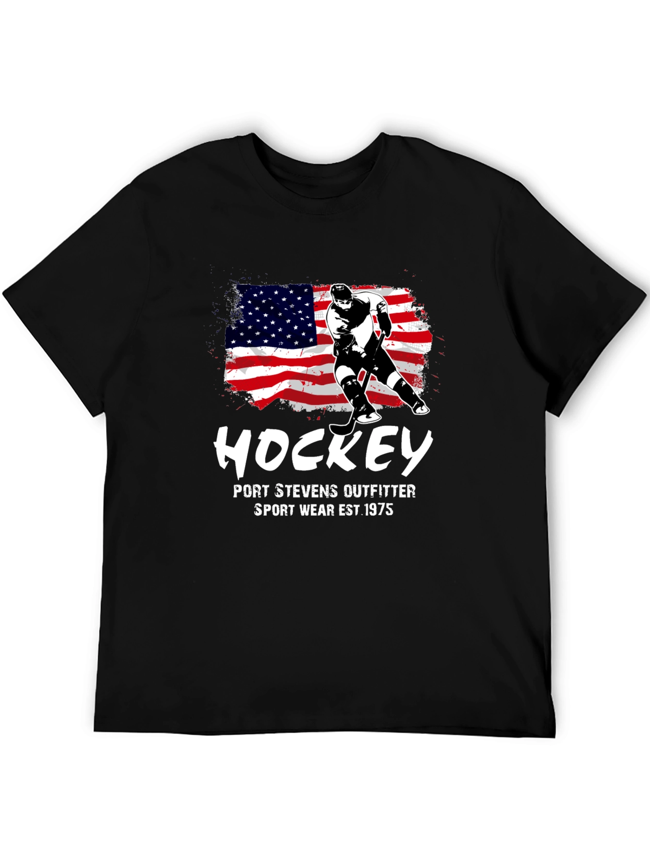Hockey USA Flag T-Shirt