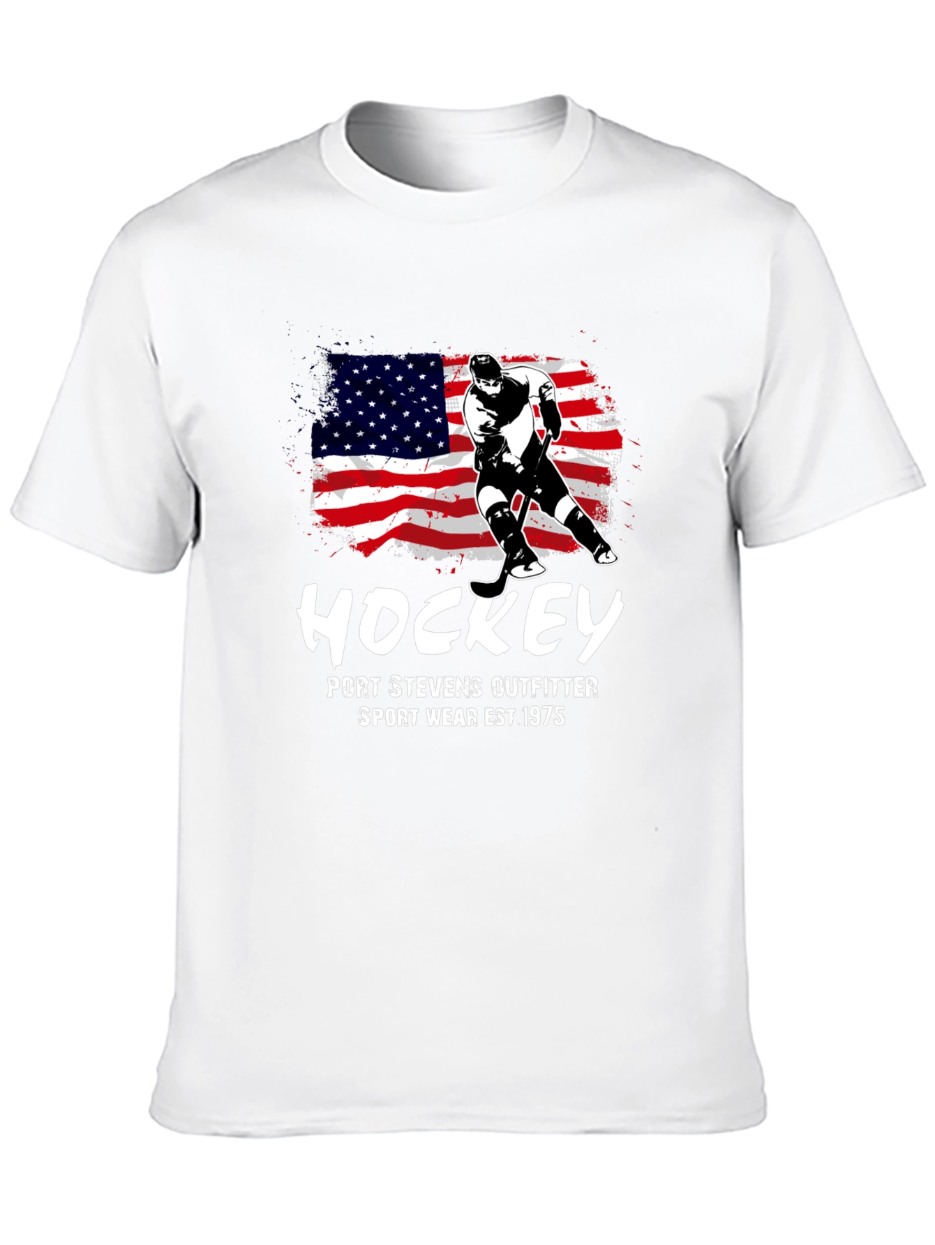 Hockey USA Flag T-Shirt