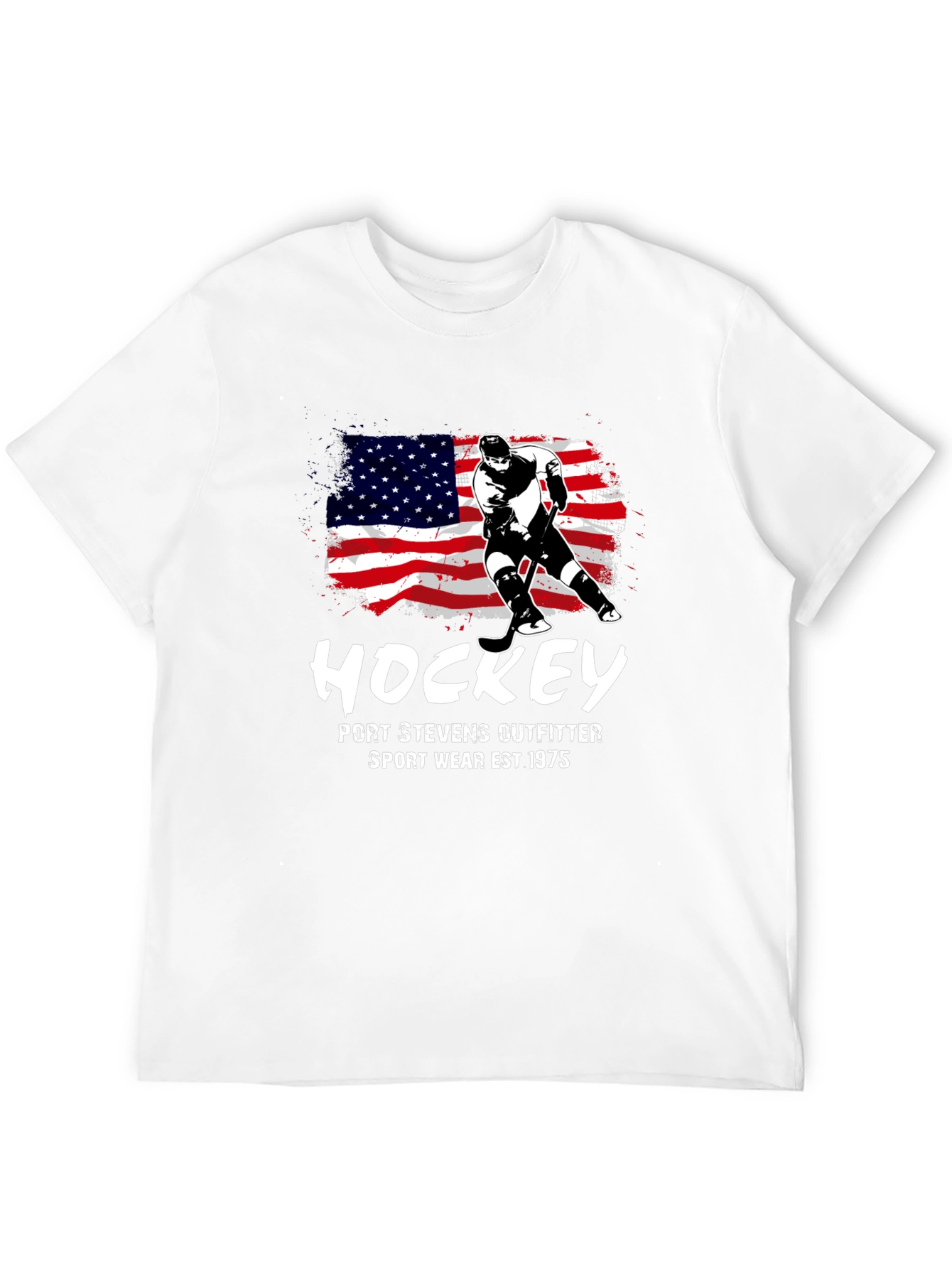 Hockey USA Flag T-Shirt