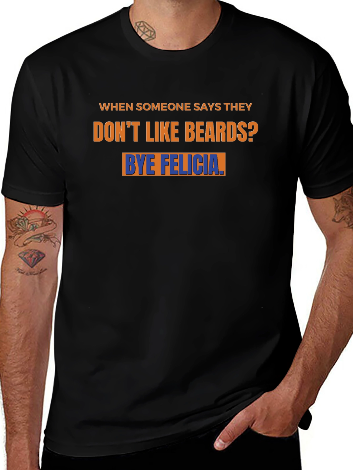 Bye Felicia Beard T-Shirt