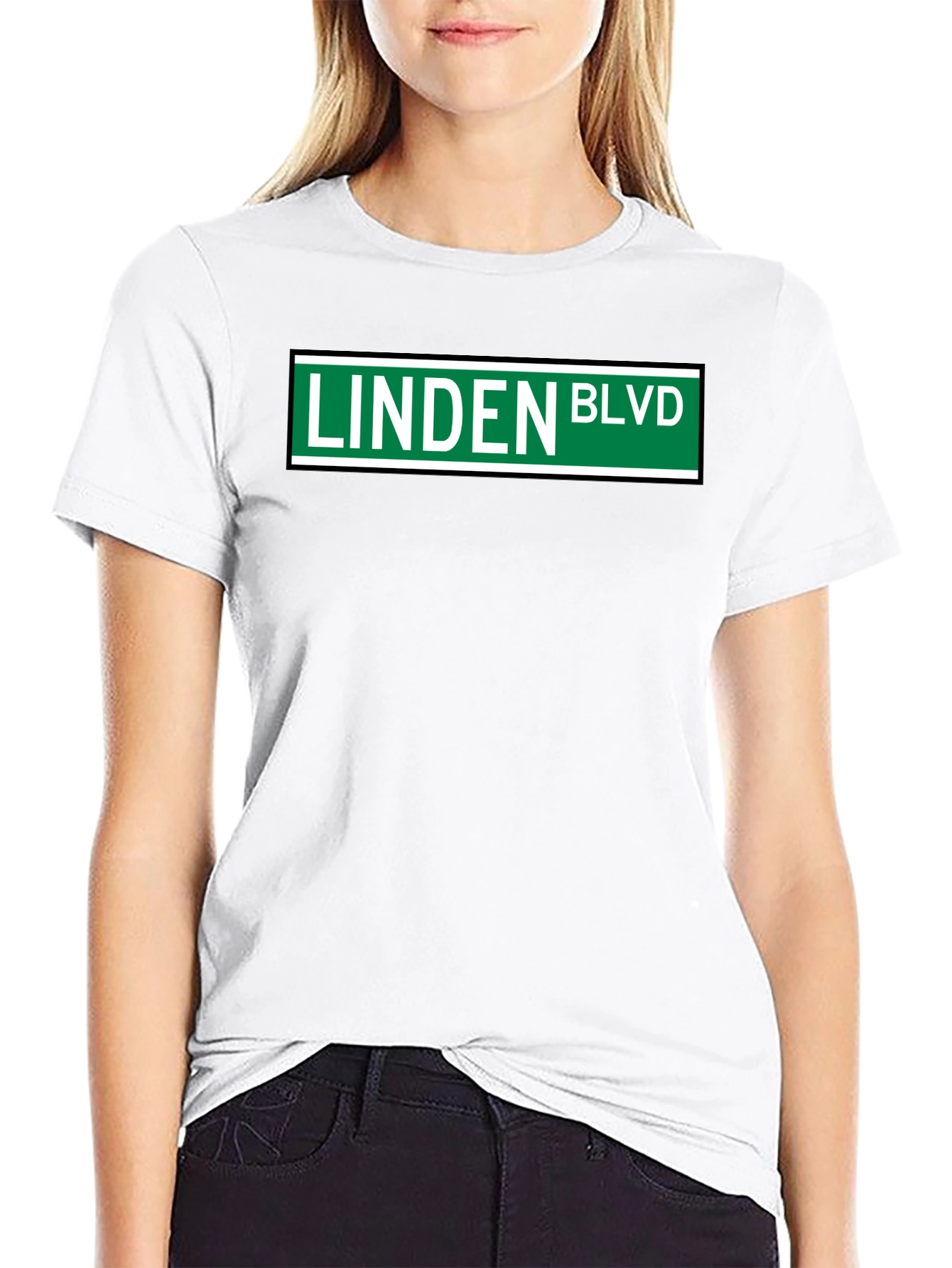 Linden Blvd Street Sign T-Shirt