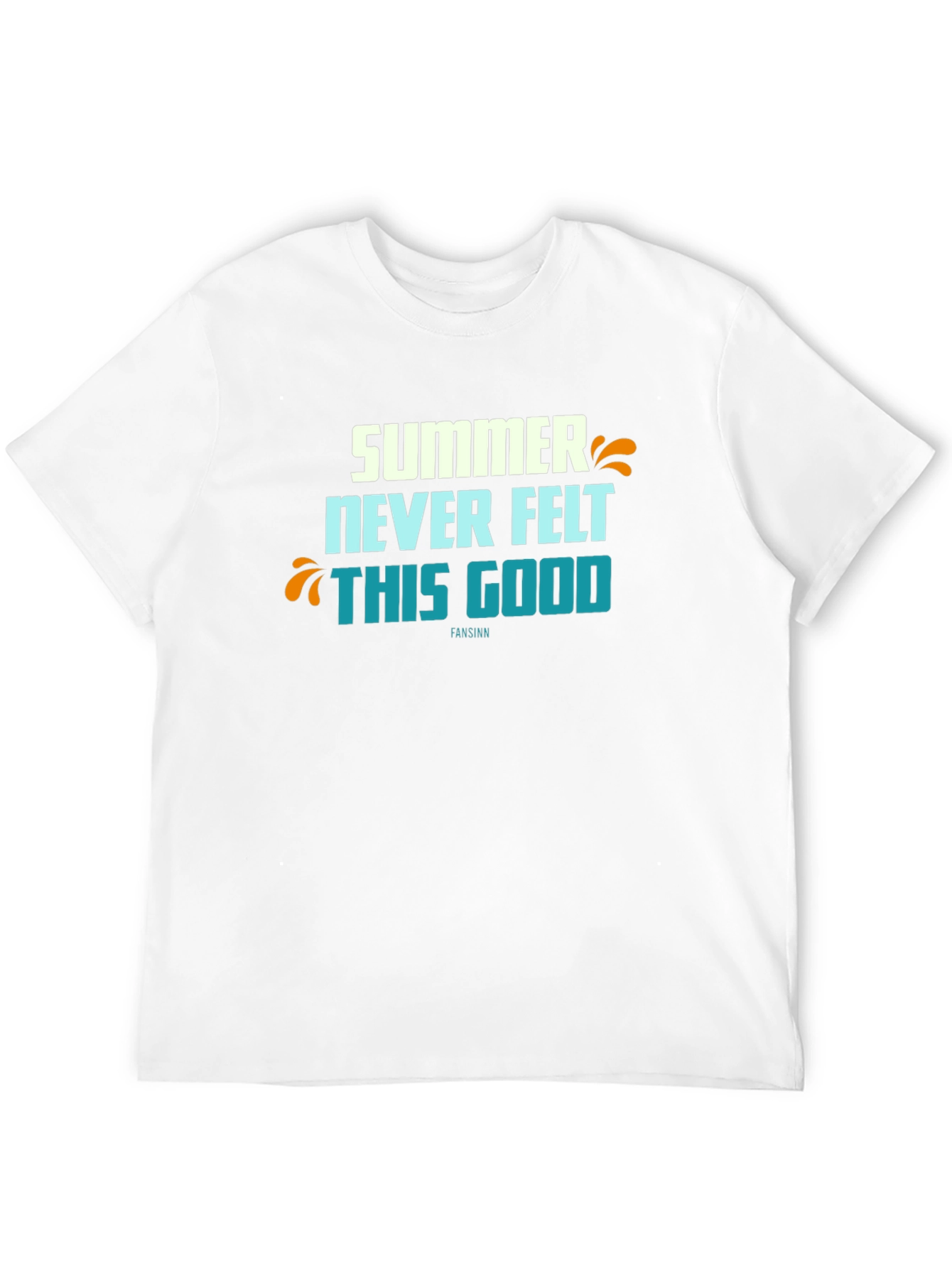 Summer Never Felt This Good Black Graphic Tee